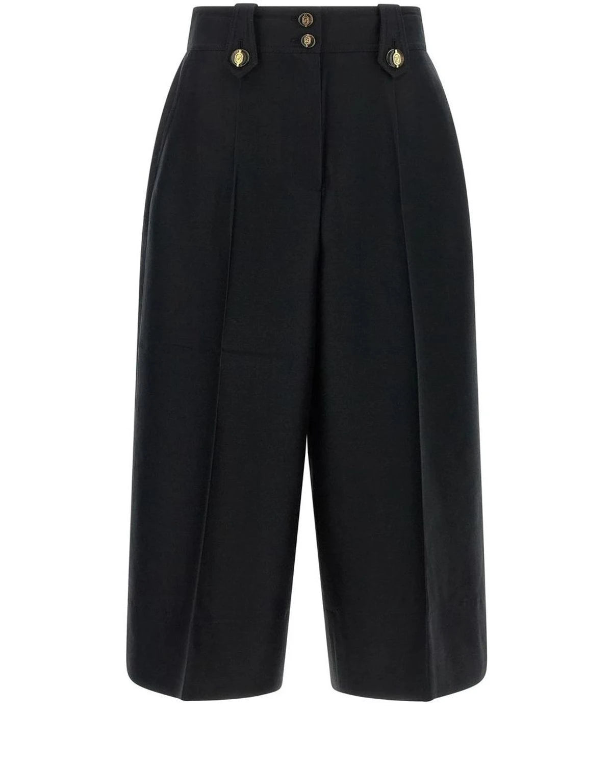 Zimmermann Short Trouser in black, Wool