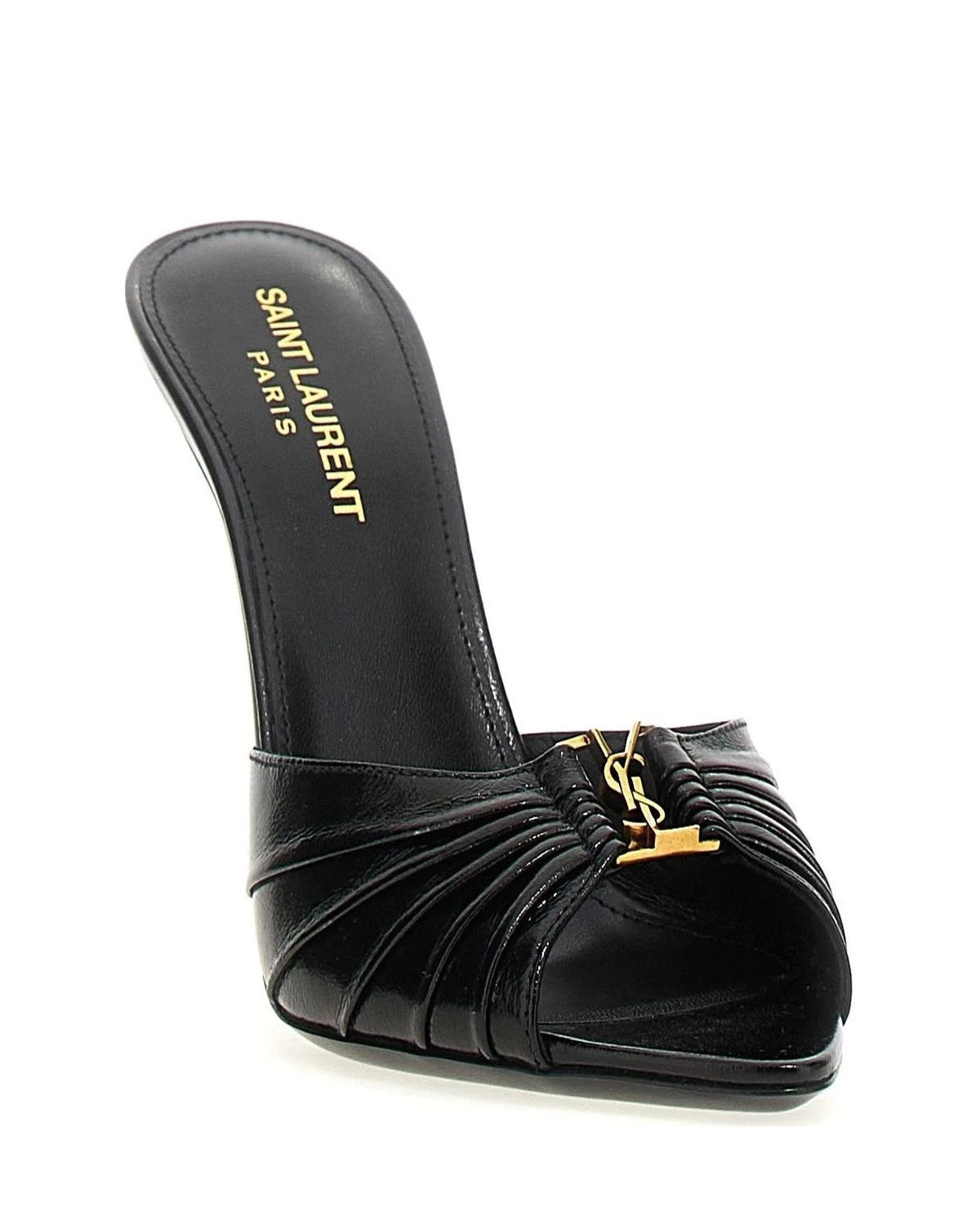Saint Laurent Sandals in black, Lamb Leather — view 2