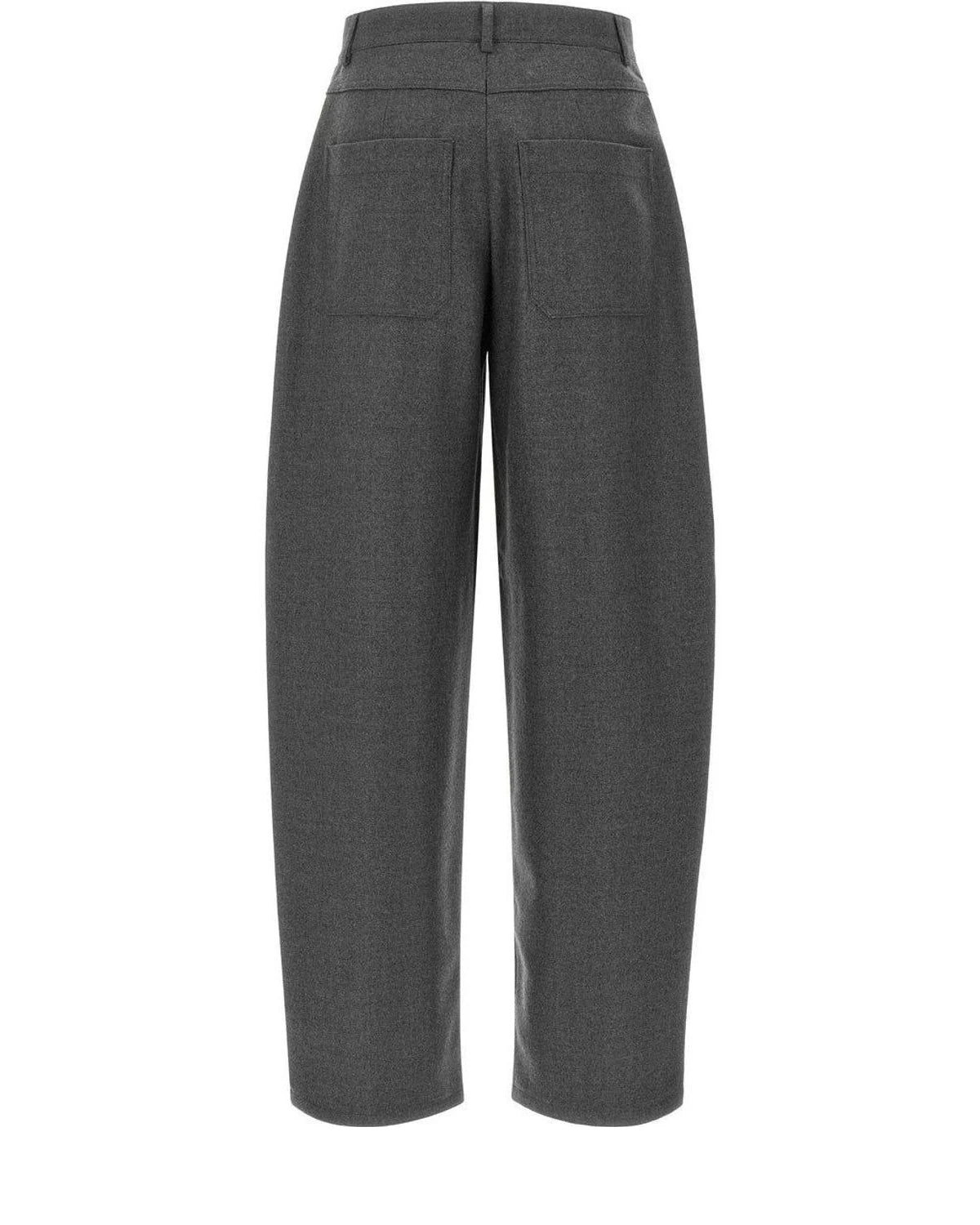 Armarium Trouser in gray, Virgin Wool — view 2