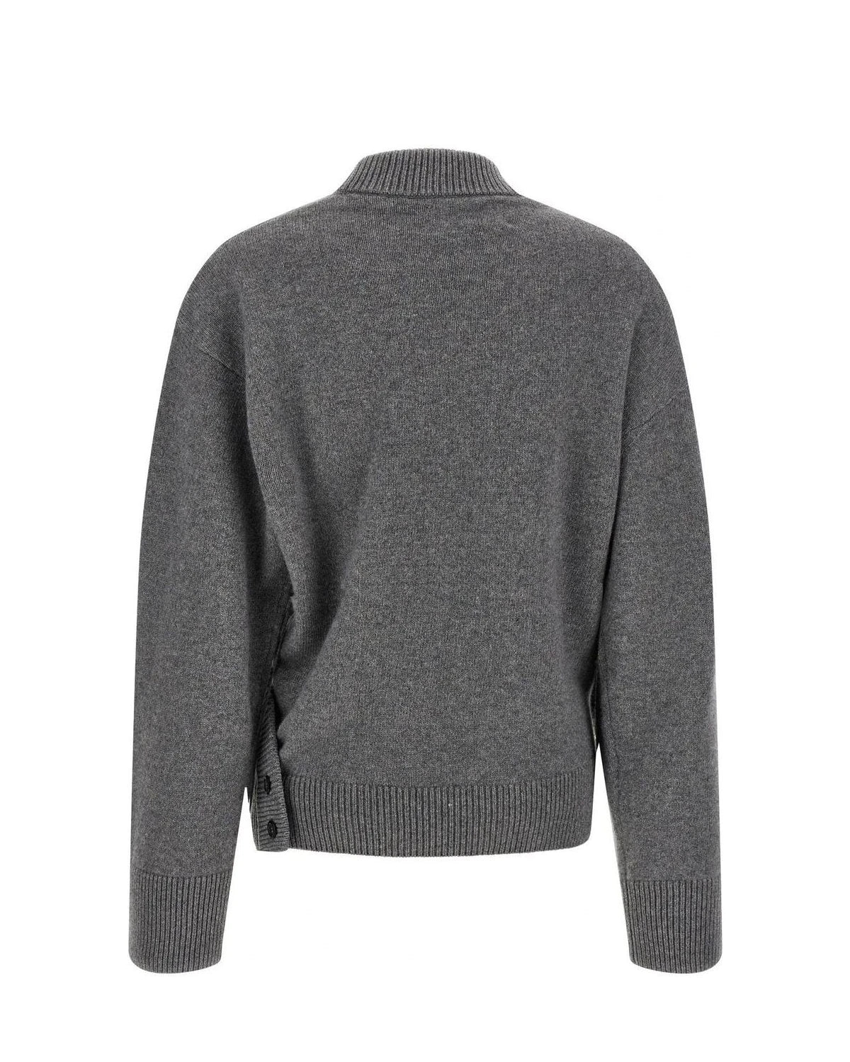 Armarium Cardigan in gray, Wool — view 2