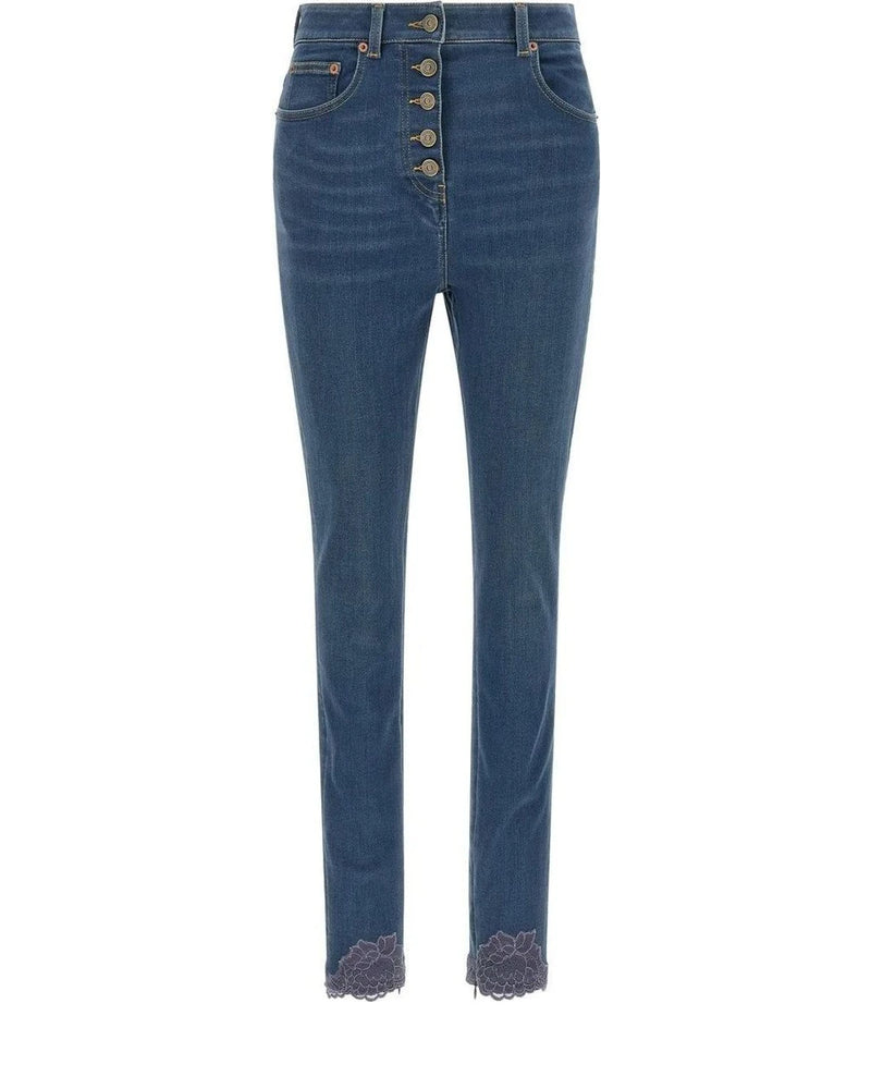 Valentino Garavani Jean in blue, Cotton Denim