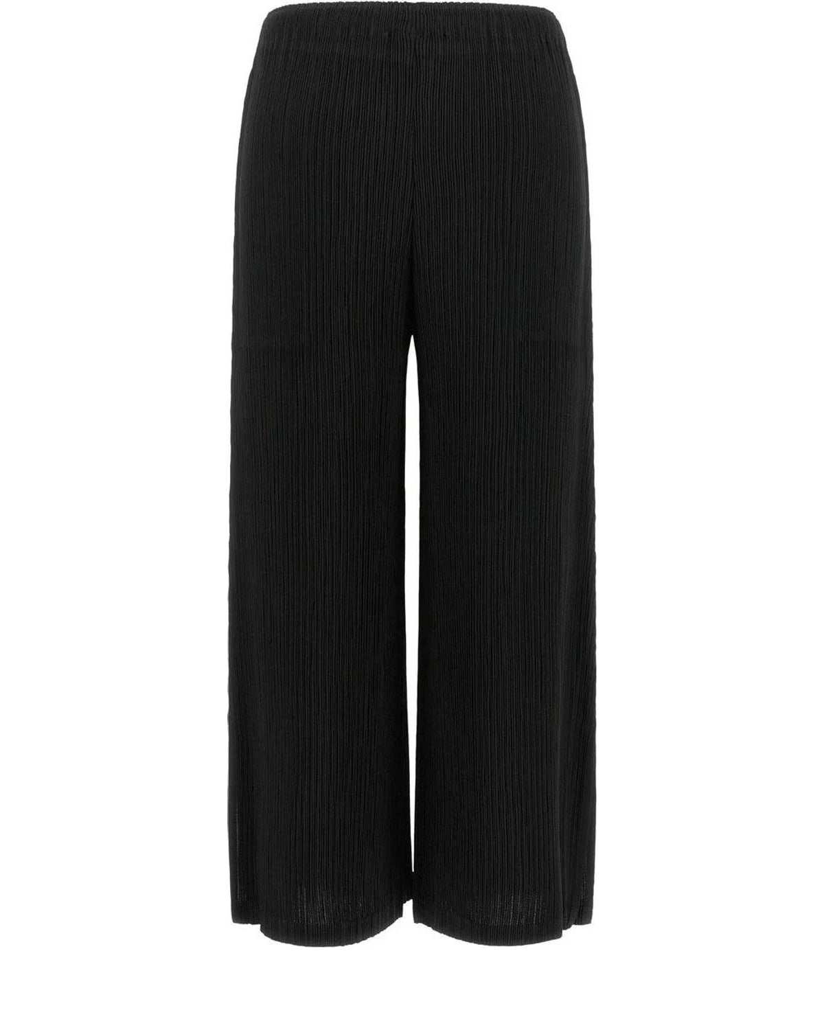 Issey Miyake Palazzo Pant in black, Polyester — view 2