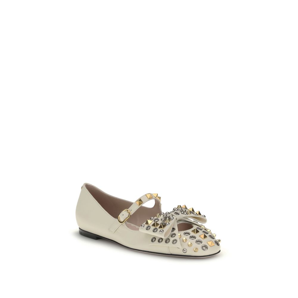 Valentino Garavani Mary Jane Bowow Ballerinas