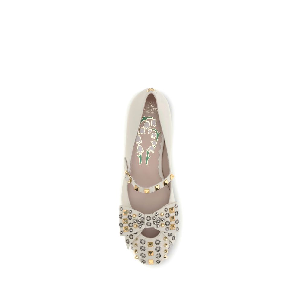 Valentino Garavani Mary Jane Bowow Ballerinas