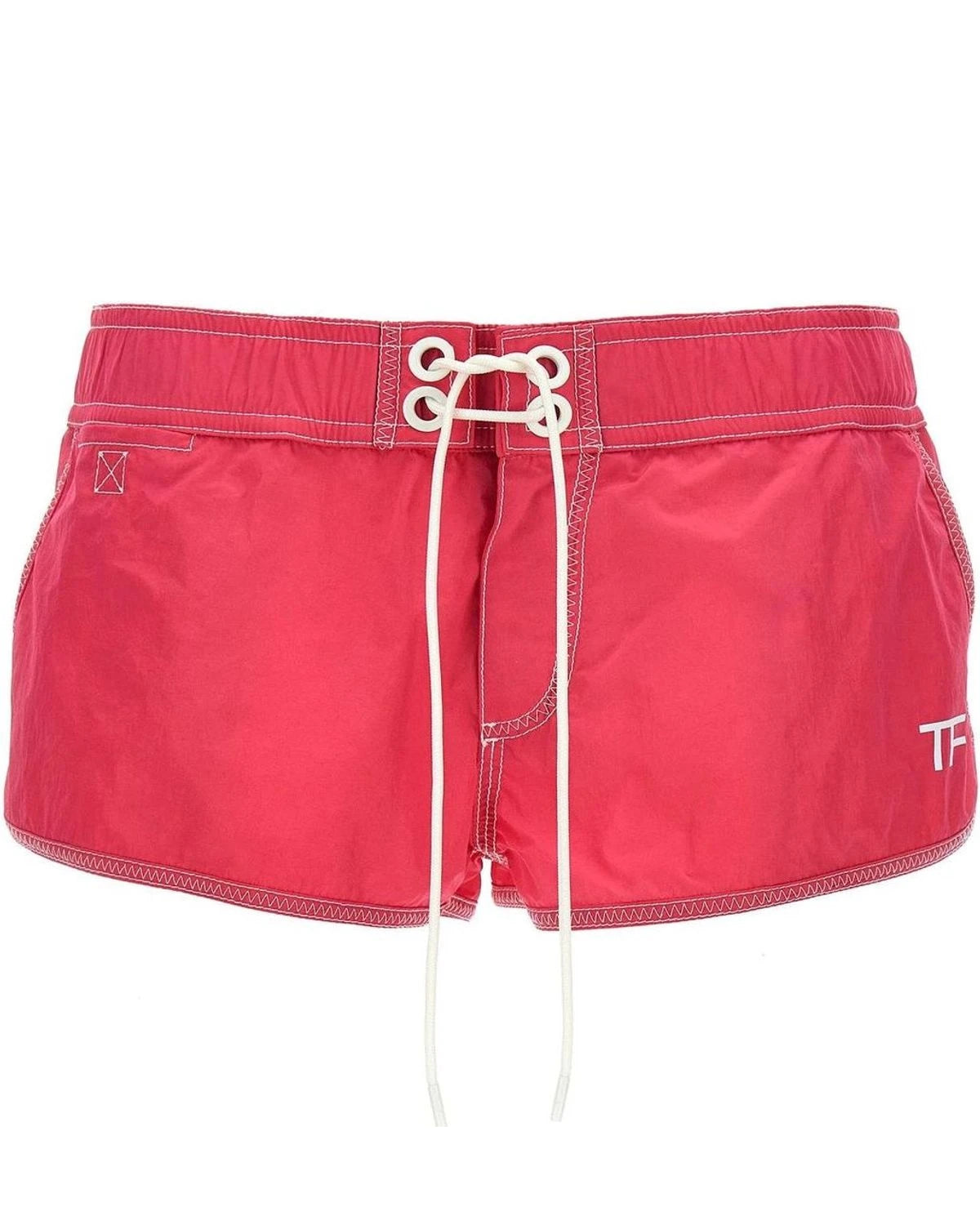 Tom Ford Swim Short in red, Polyamide