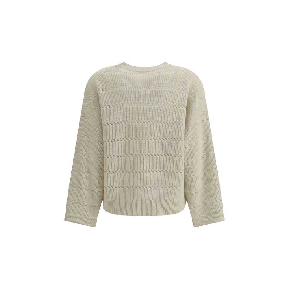 Brunello Cucinelli Wool Dazzling Cashmere and Sweater
