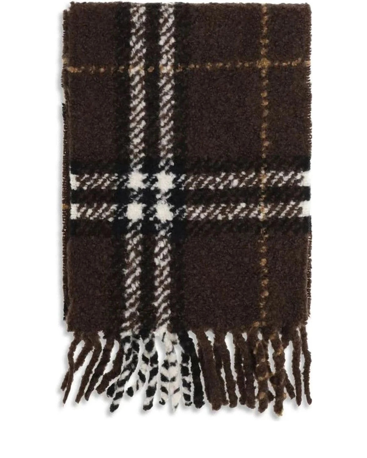 Burberry Scarves & Shawl in brown, Alpaca Vicugna