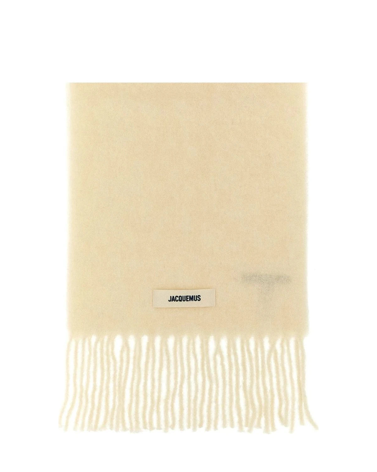 Jacquemus Scarves & Shawl in white, Alpaca — view 2