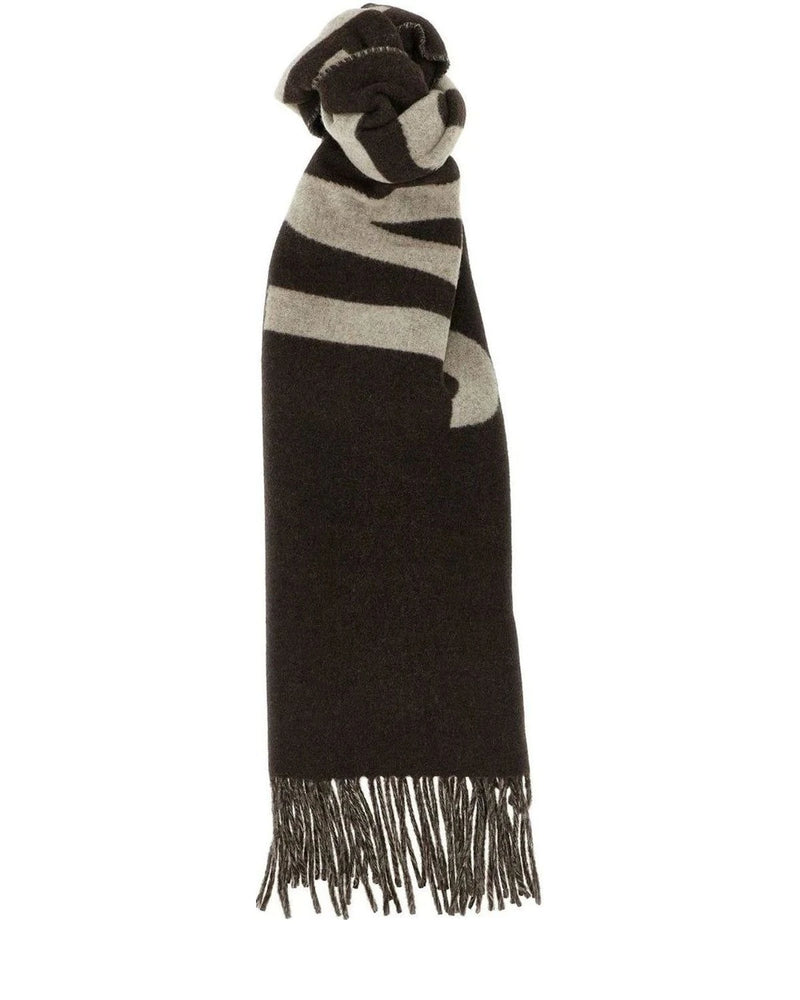 Jacquemus Scarves & Shawl in brown, Wool