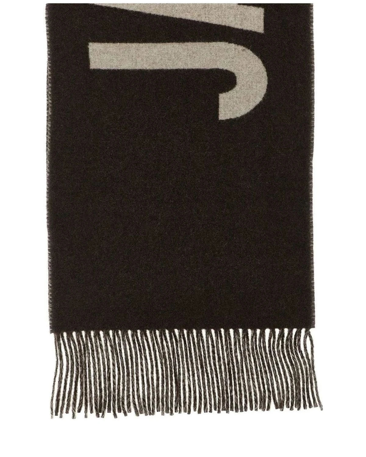 Jacquemus Scarves & Shawl in brown, Wool — view 2