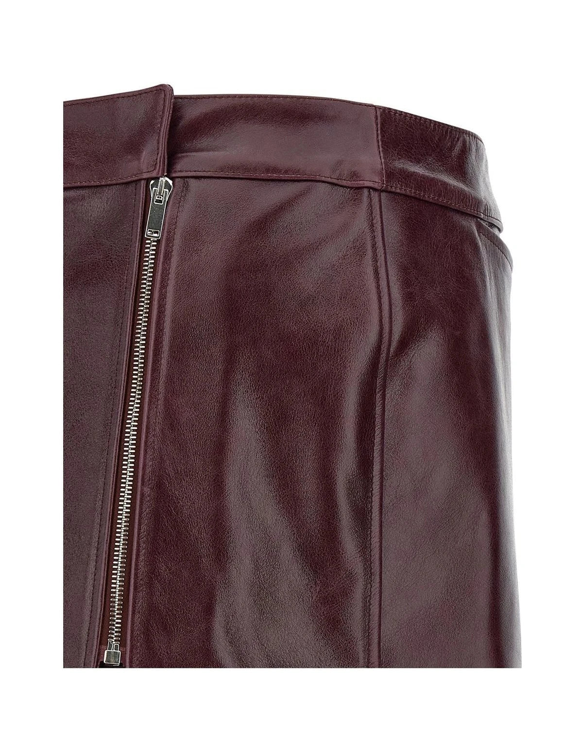 Armarium Skirt in red, Cow Leather — view 5
