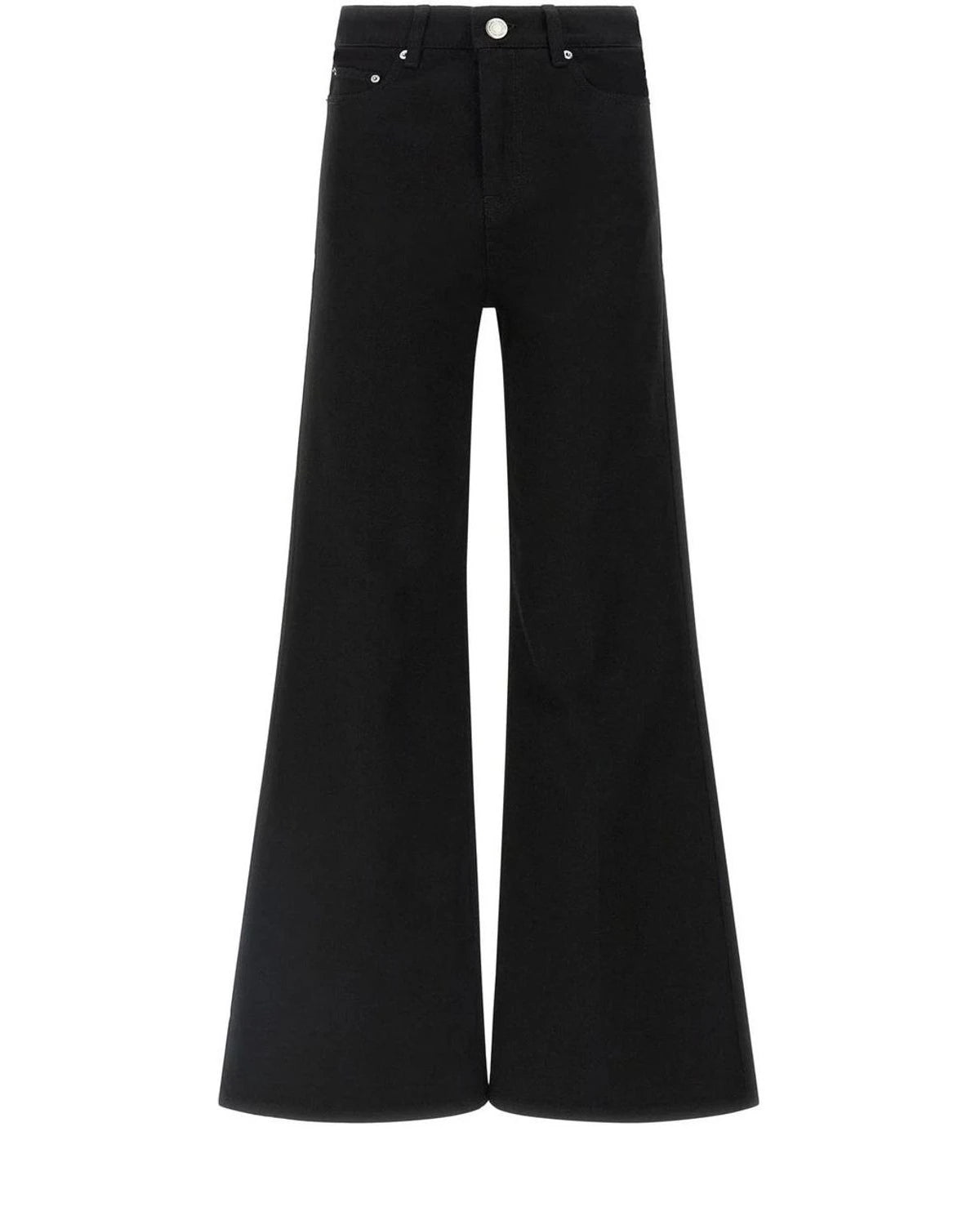 Ami Paris Jean in black, Cotton