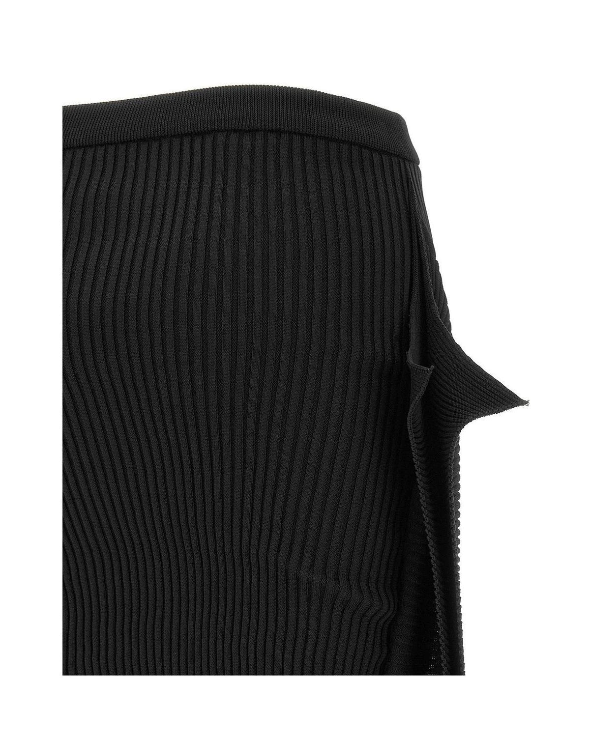 Issey Miyake Skirt in black, Recycled Polyester — view 4