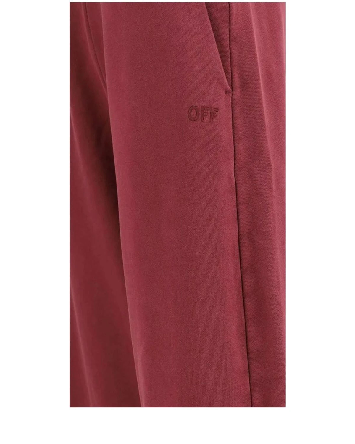 Off-White Jogger in purple, Cotton — view 3