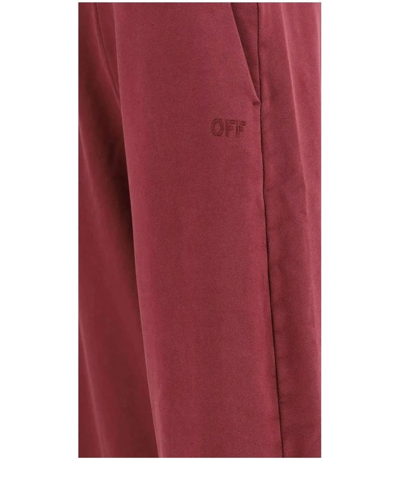 Off-White Jogger in purple, Cotton — view 3