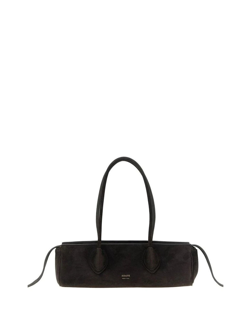 Khaite Shoulder Bag in brown, Calfskin Leather