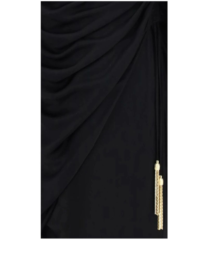Balmain Dresse in black, Viscose — view 3