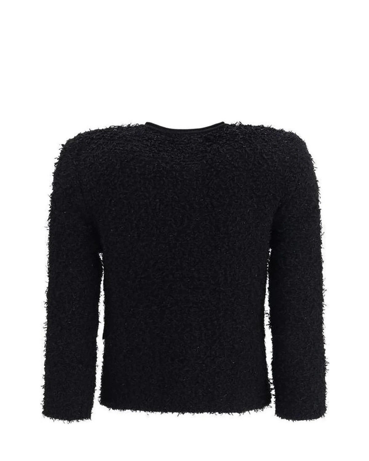 Balmain Bolero Jacket in black, Viscose — view 2