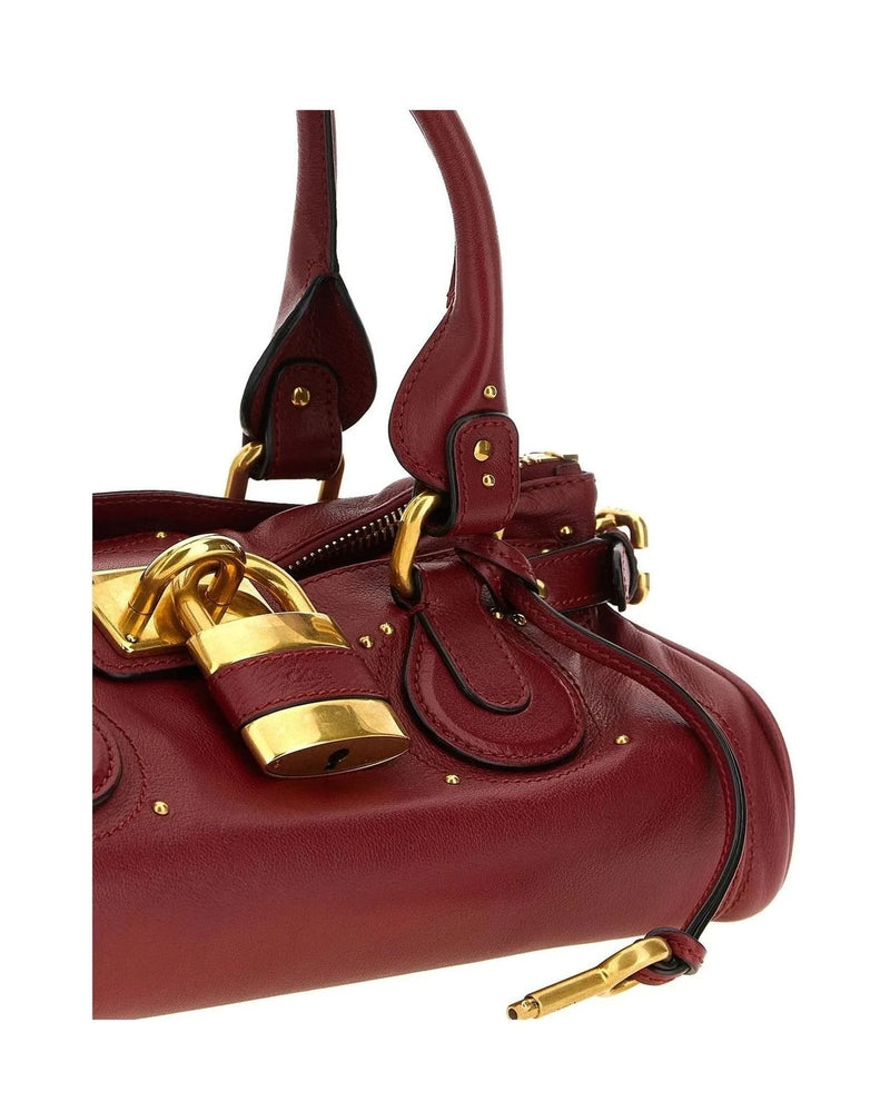 Chloé Satchel Bag in red — view 3