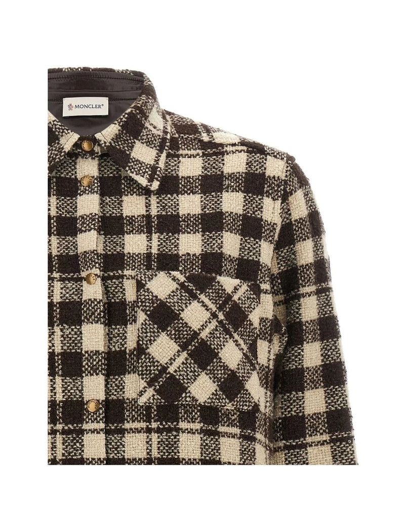 Moncler Dress Shirt in brown — view 3