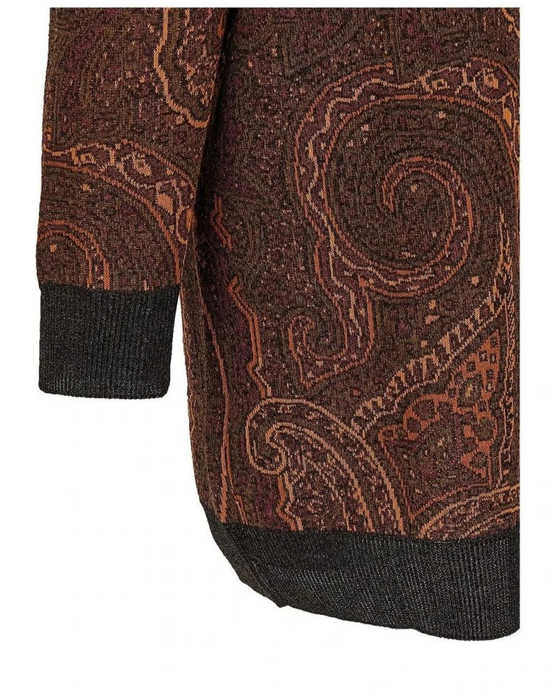 Etro Cardigan in brown — view 4