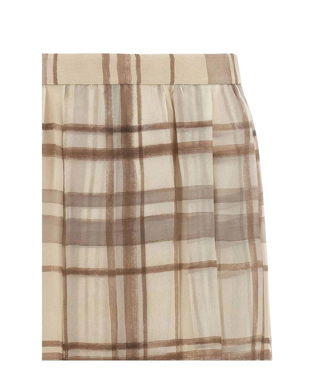 Brunello Cucinelli Skirt in beige — view 3