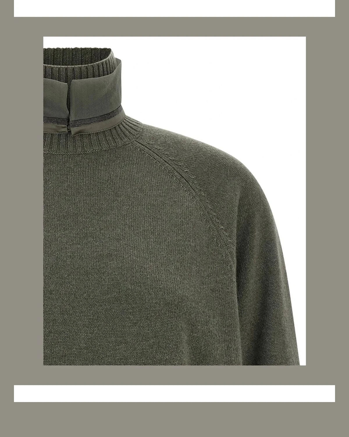 Brunello Cucinelli Sweater in green — view 3