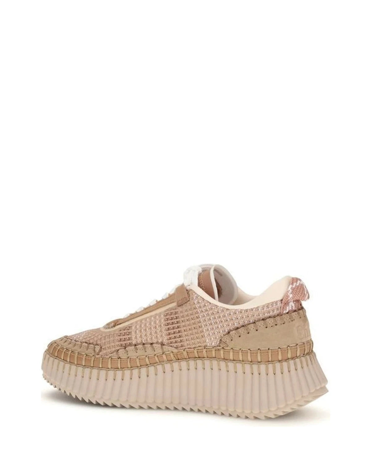 Chloé Sneakers in beige, Polyester — view 3