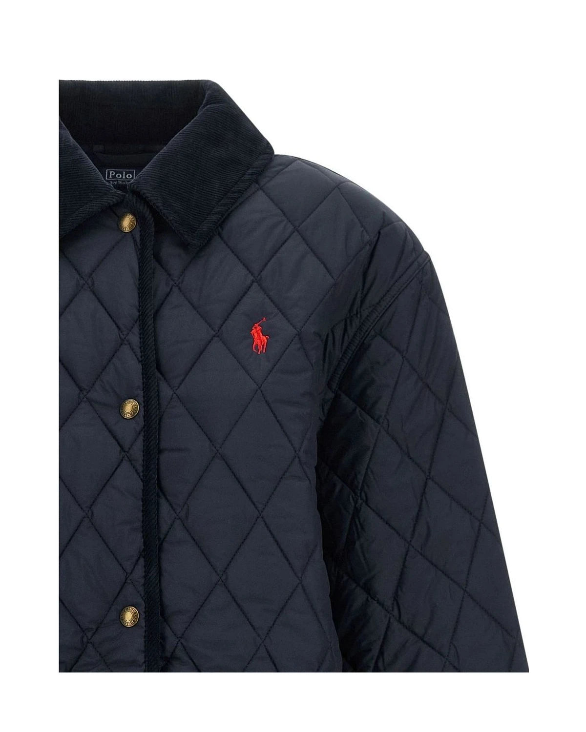 Polo Ralph Lauren Bolero Jacket in blue, Polyester — view 3