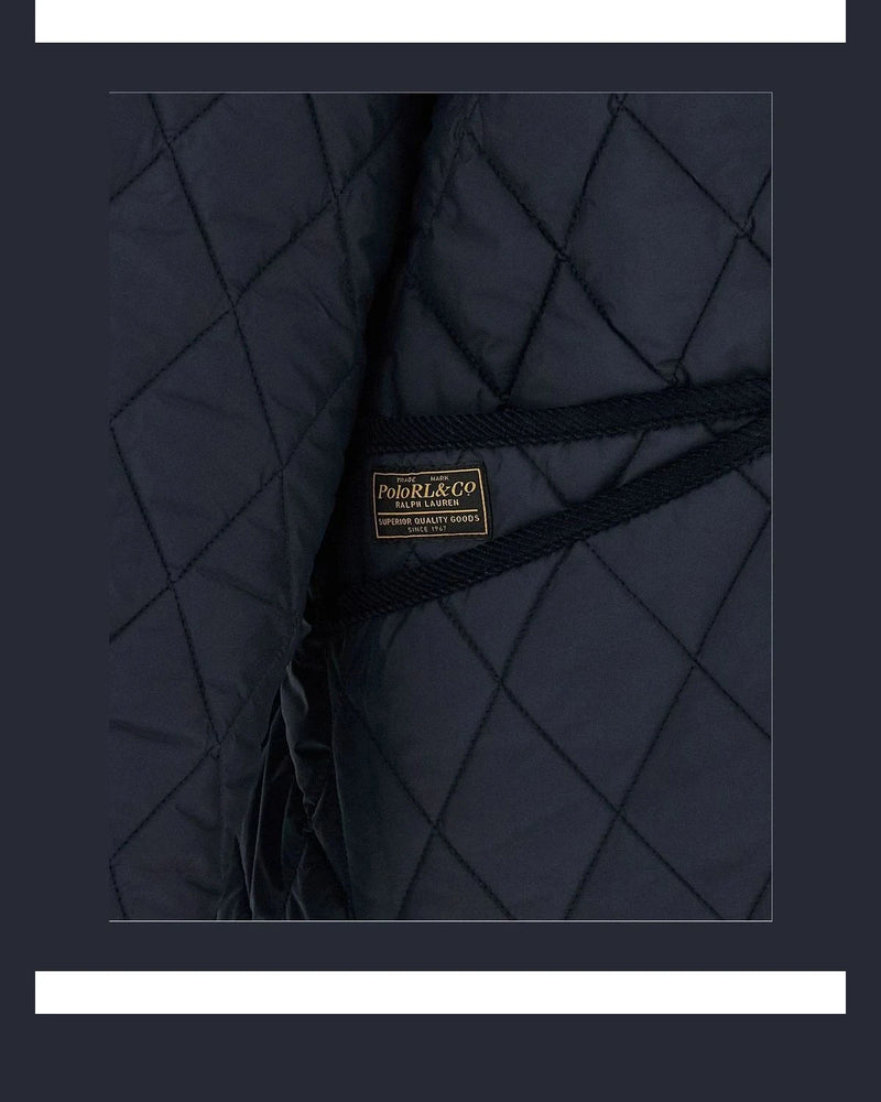 Polo Ralph Lauren Bolero Jacket in blue, Polyester — view 5