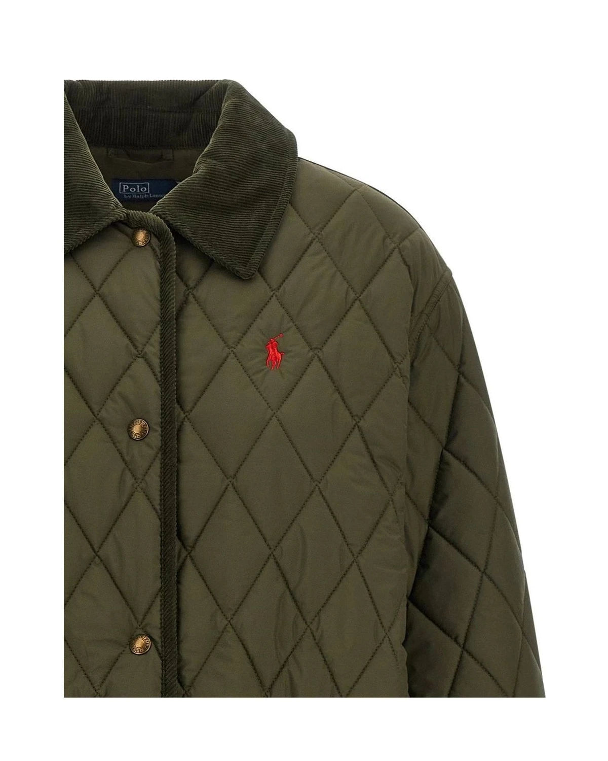Polo Ralph Lauren Bolero Jacket in green, Polyester — view 3