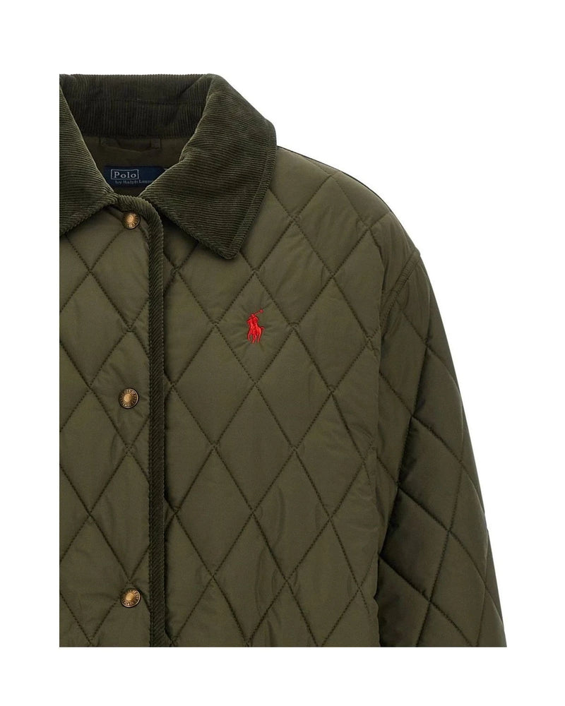 Polo Ralph Lauren Bolero Jacket in green, Polyester — view 3