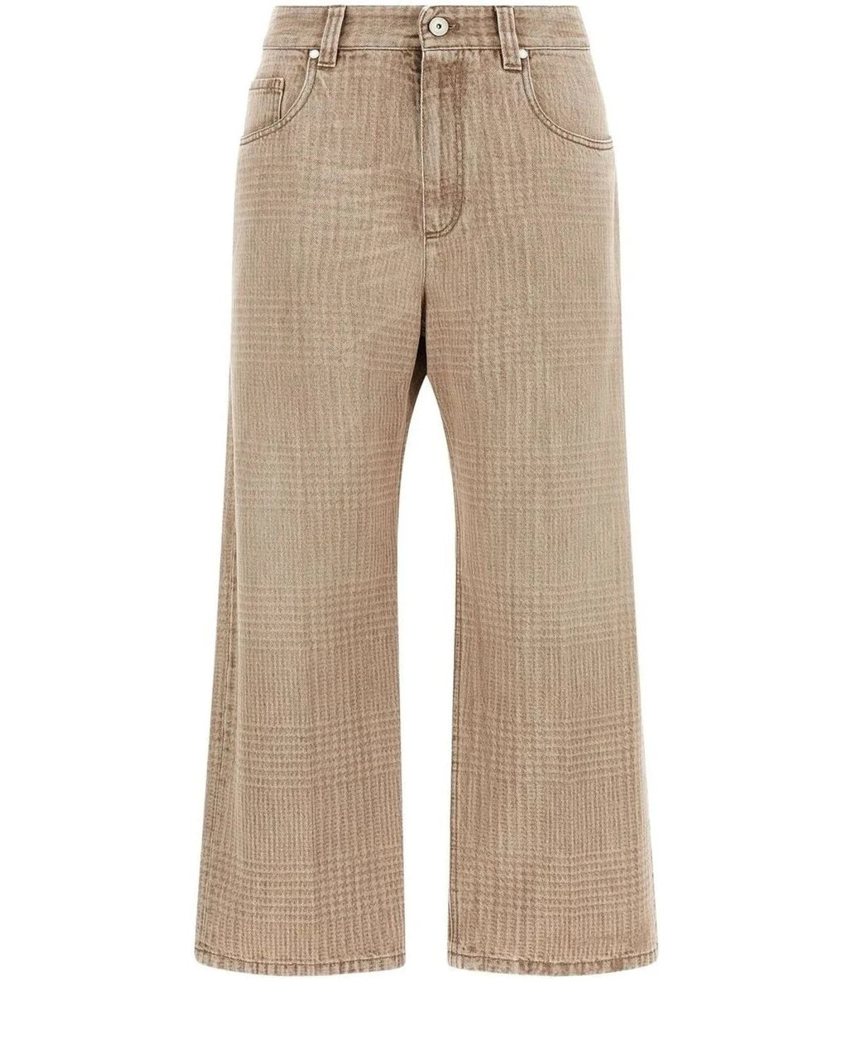 Brunello Cucinelli Jean in beige, Cotton