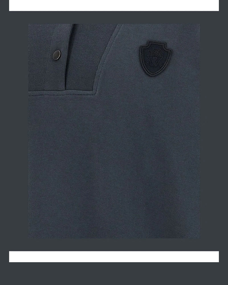 Brunello Cucinelli Sweatshirt in blue, Cotton — view 4