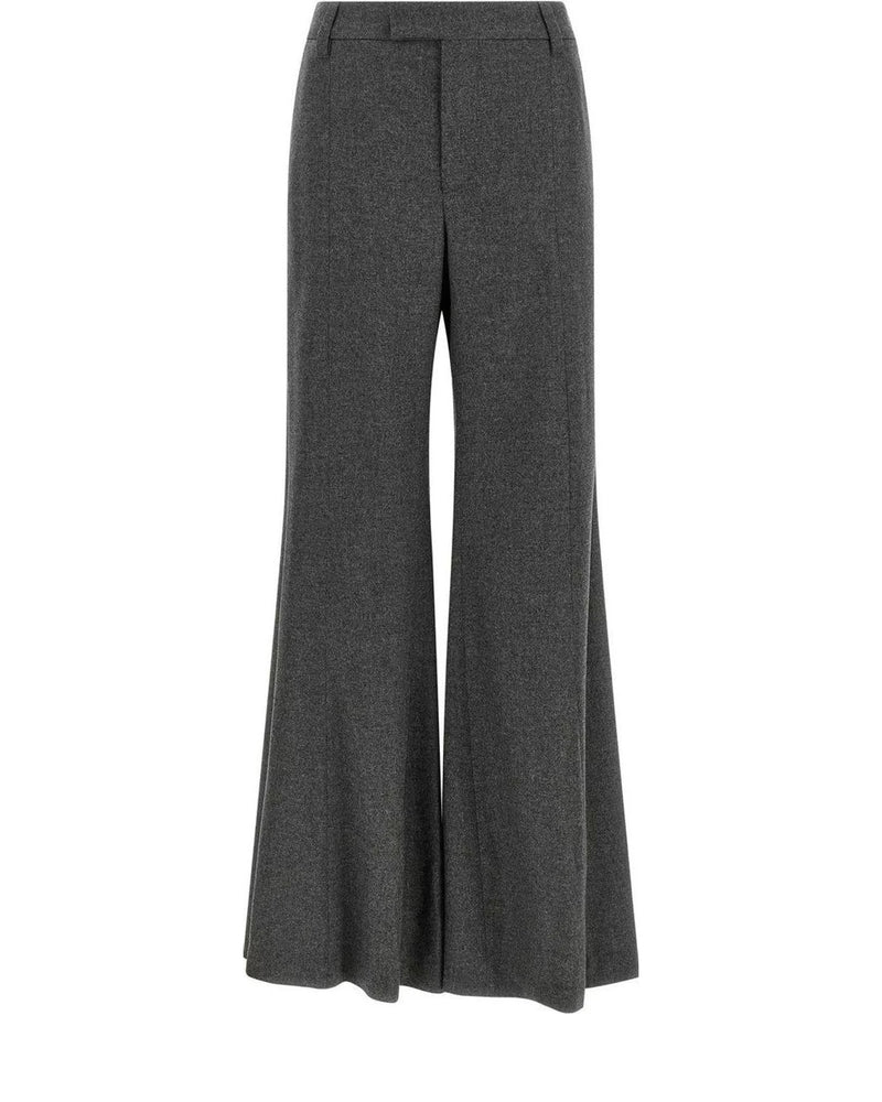 Brunello Cucinelli Palazzo Pant in gray, Virgin Wool