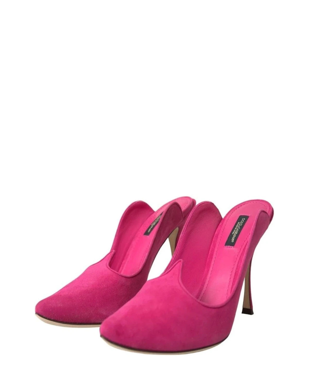 Dolce & Gabbana Mules in pink, Leather — view 4