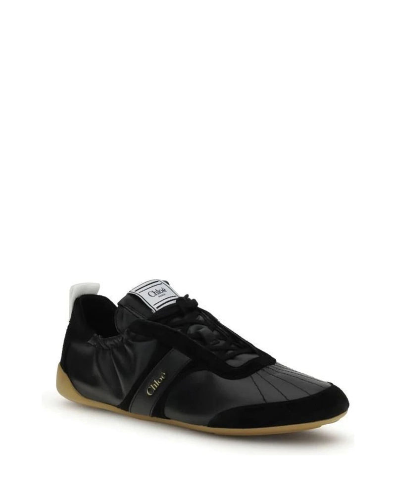 Chloé Sneakers in black, Goatskin — view 2