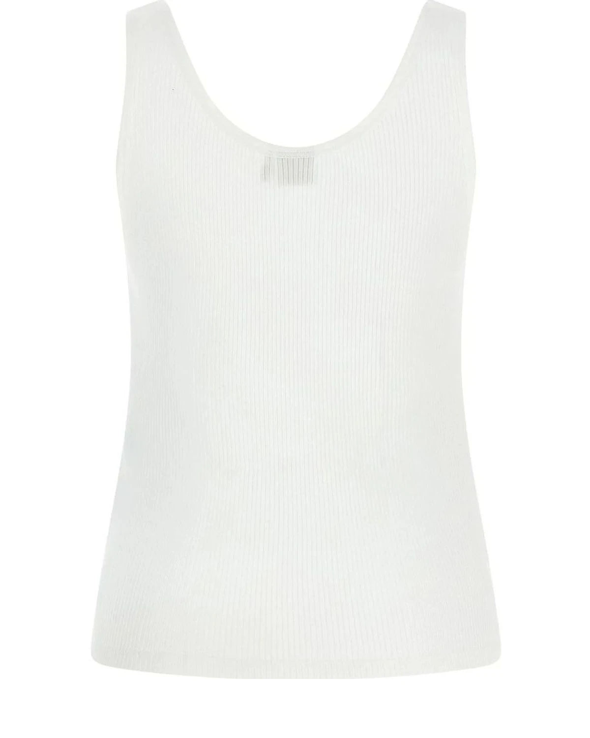 Chloé Tank Top in white, Cotton — view 2