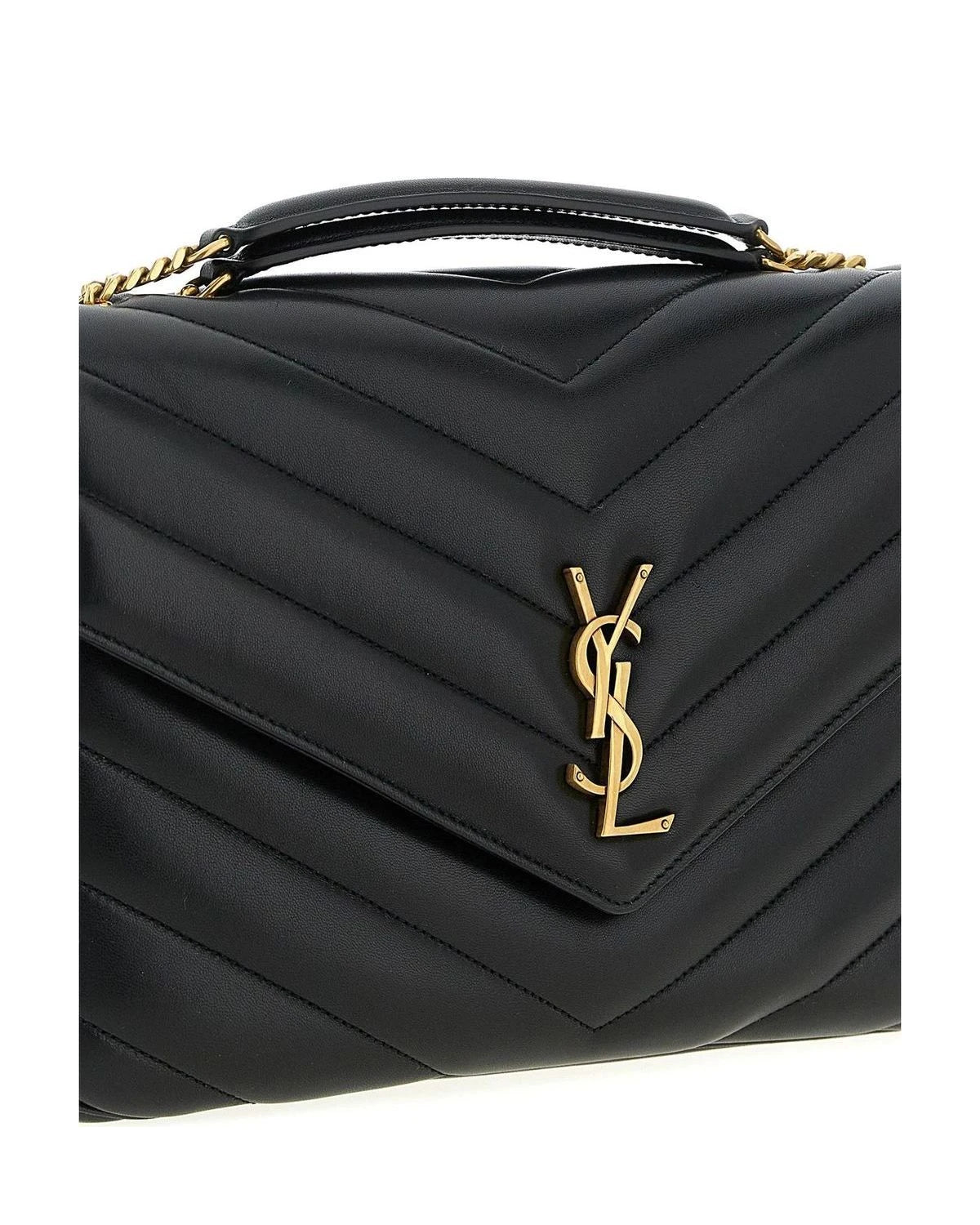 Saint Laurent Shoulder Bag in black — view 3