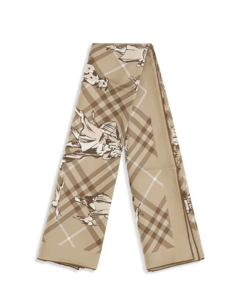 Burberry Scarves & Shawl in beige, Silk — view 2