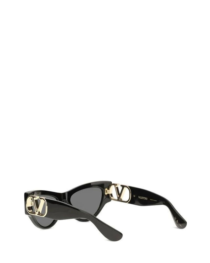 Valentino Garavani Sunglasse in black, Acetate — view 3
