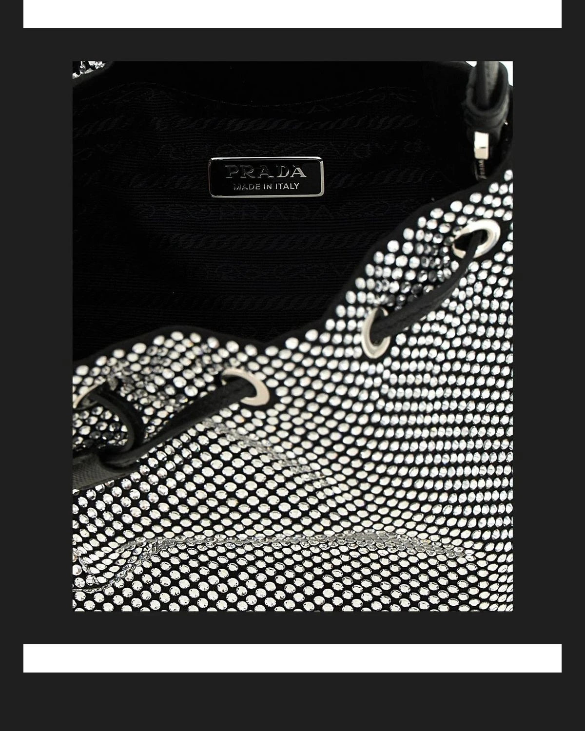Prada Bucket Bag in gray — view 4