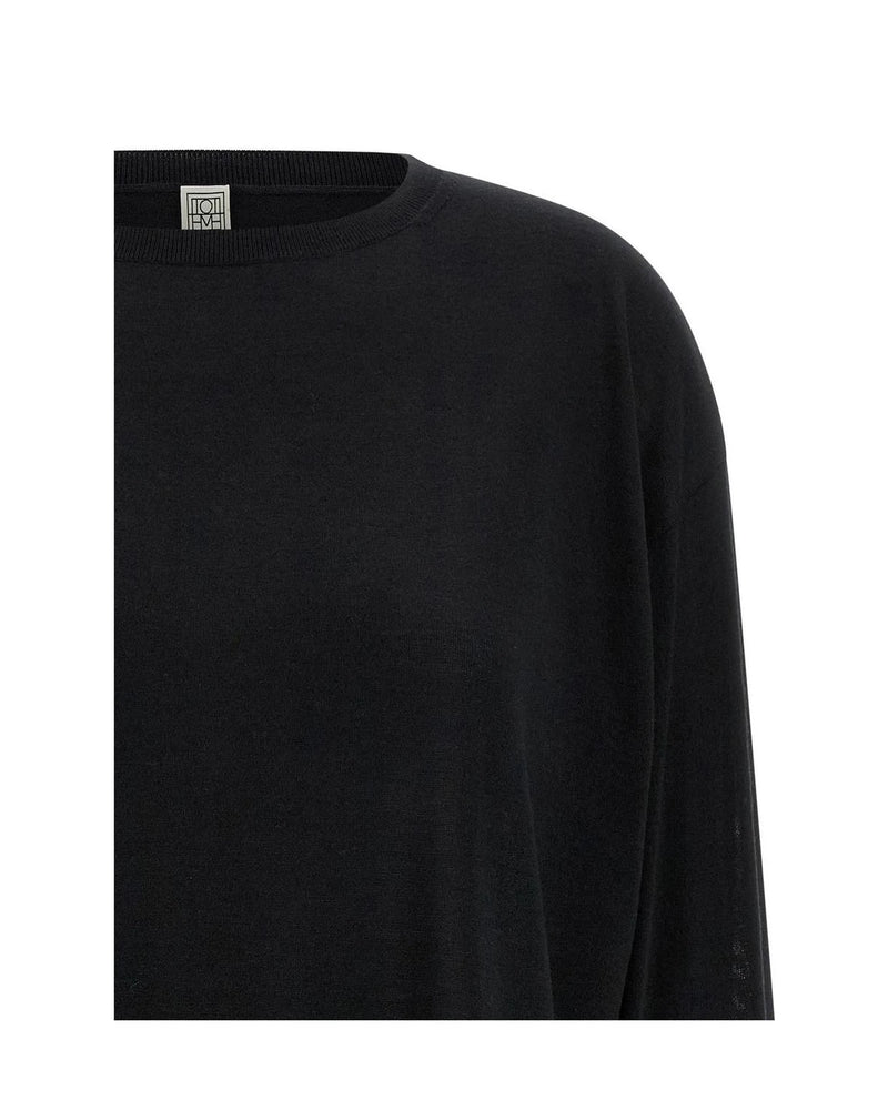 Toteme Sweater in black — view 3