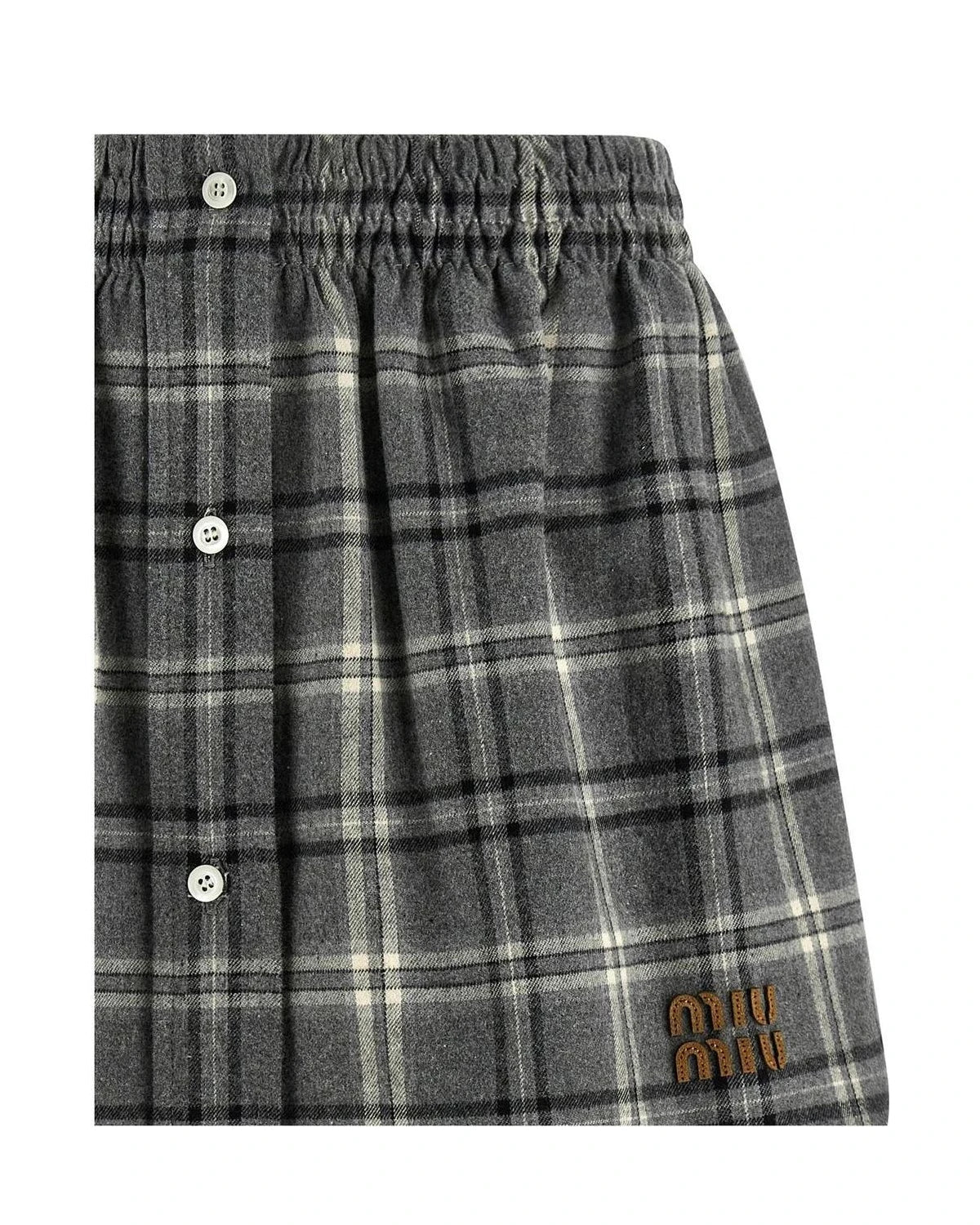 Miu Miu Skirt in gray — view 3