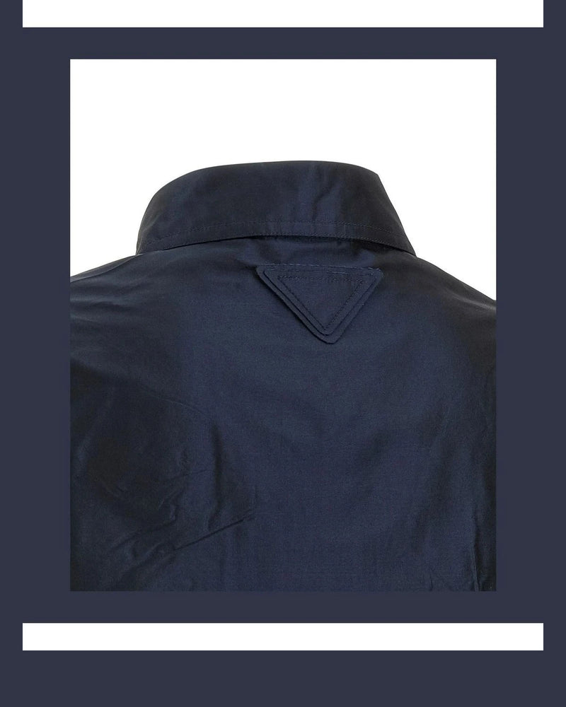 Prada Blouse in navy — view 4