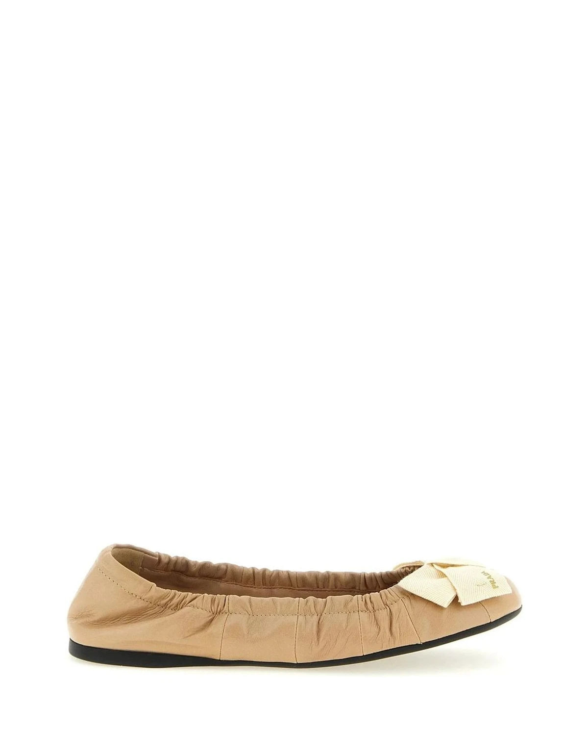 Prada Beige Ballet Flats