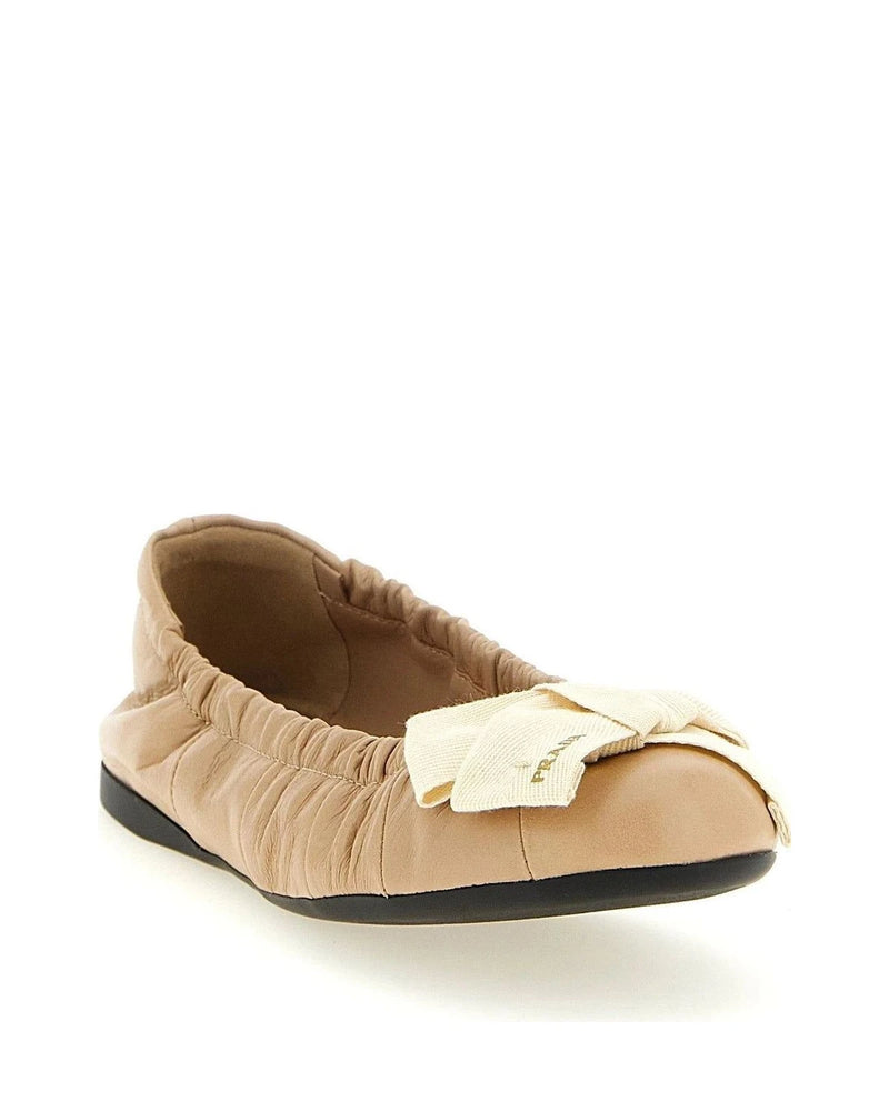 Prada Ballet Flats in beige — view 2