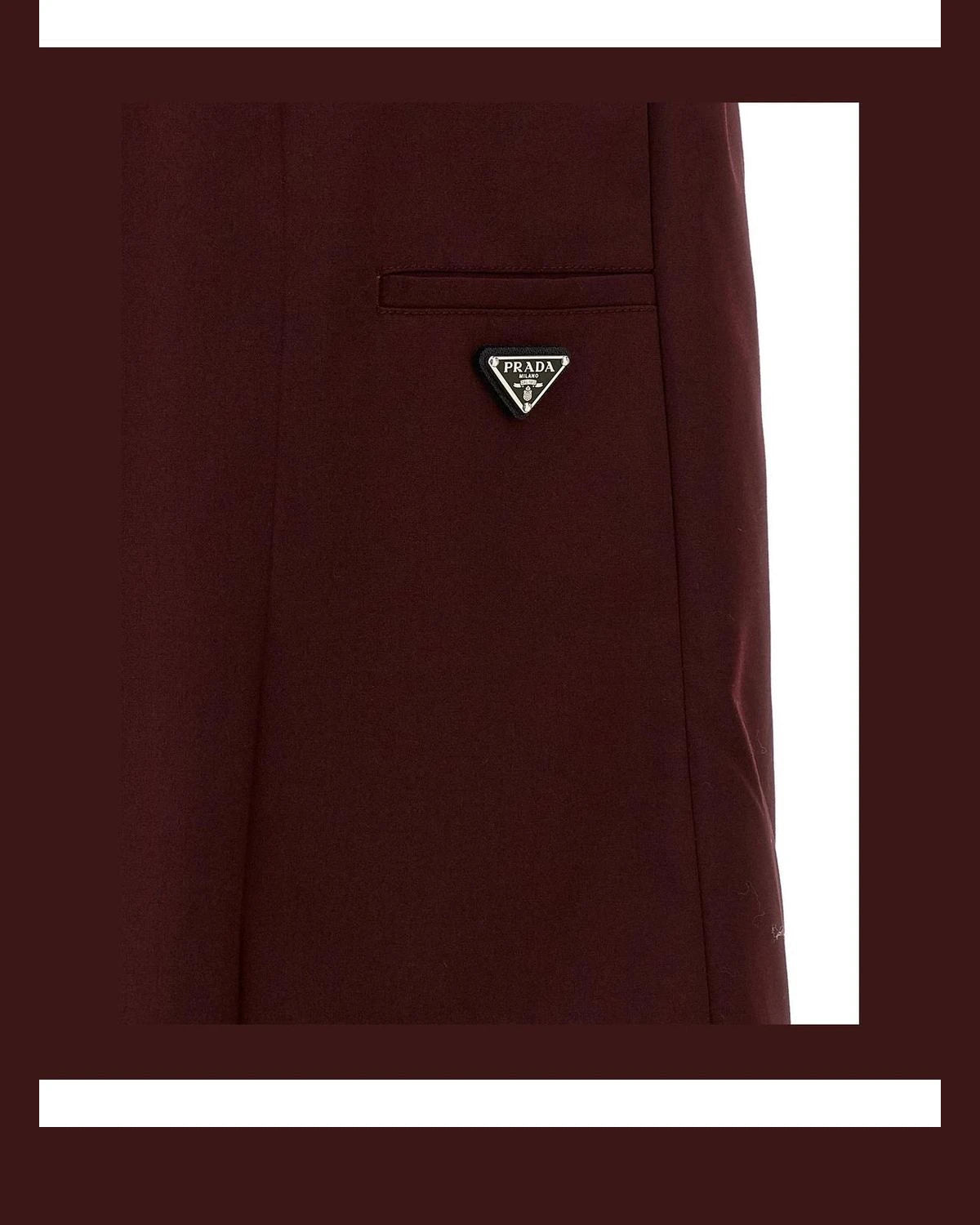 Prada Skirt in red — view 5