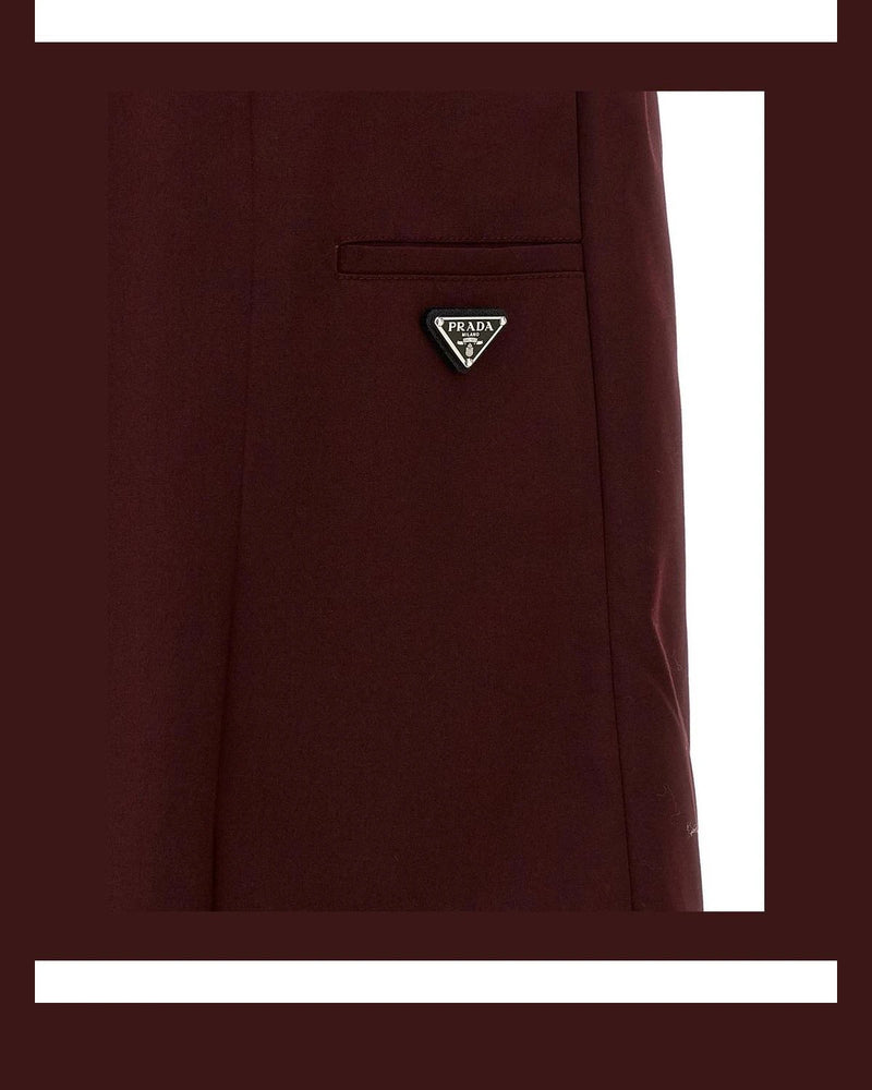 Prada Skirt in red — view 5