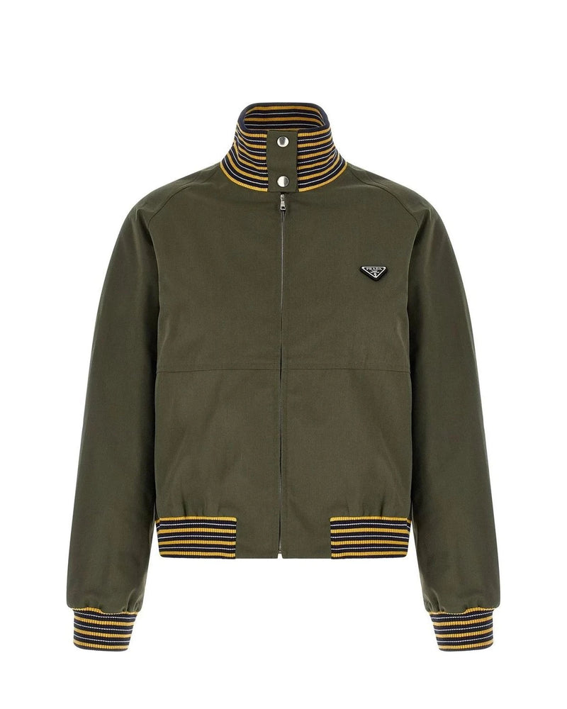 Prada Bomber Jacket in green